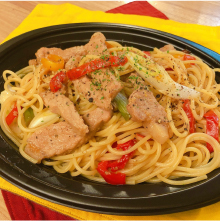日替りお肉の和風パスタ